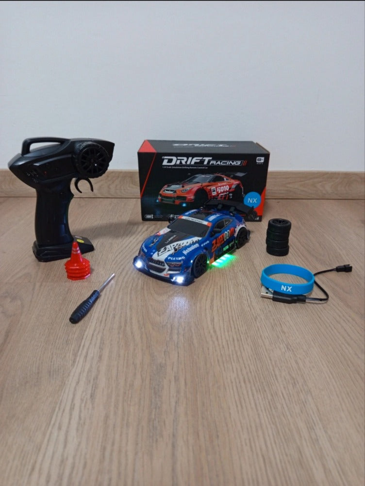 RC Drift Auto 1:16 – modré závodní